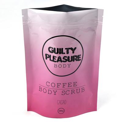 Berdiri Beg Kopi Dengan Zipper