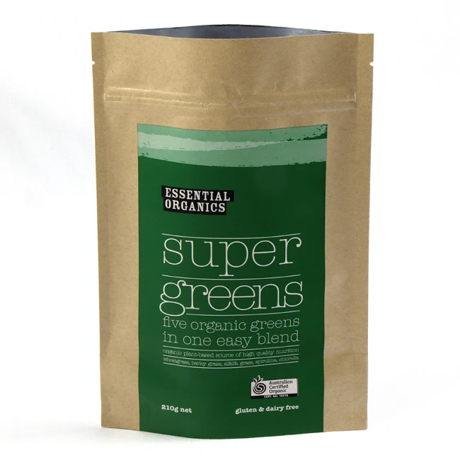 Kraft Paper Bag Dengan Zipper