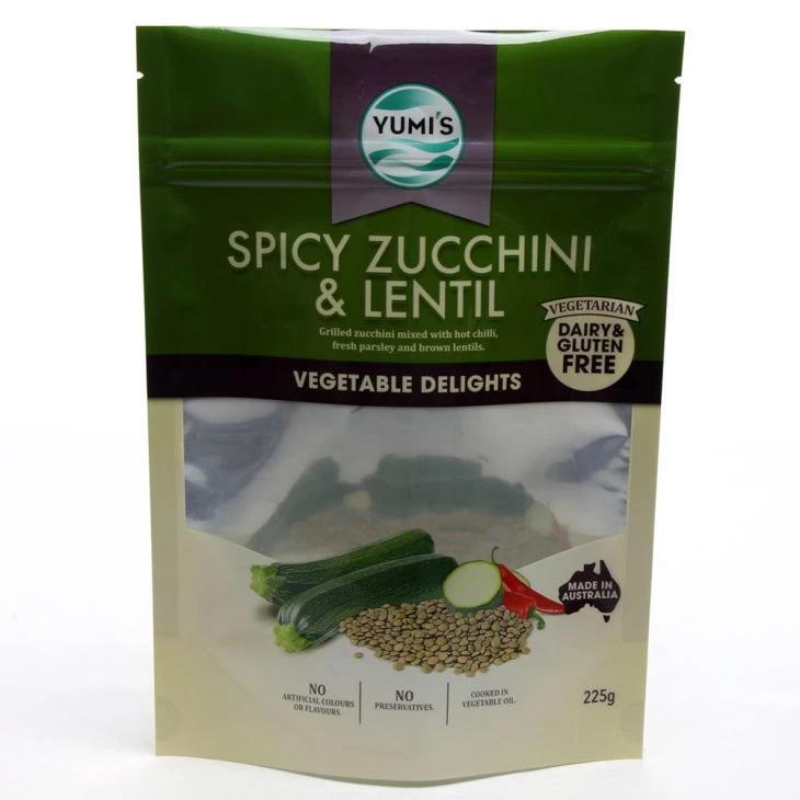 stand up pouch for food