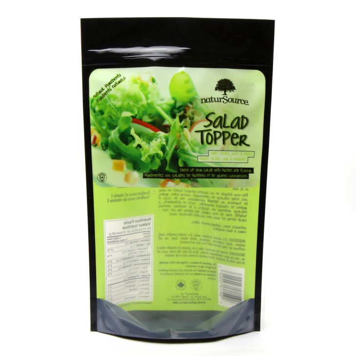 Percetakan multicolor berdirilah poket untuk Salad sayur-sayuran