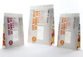 Side Gusset Flat Bottom Bags For Snacks Nuts