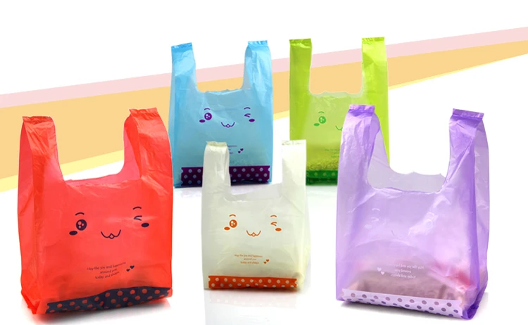 Beg Belanja Warna T-shirt Color T-shirt Shopping Bag