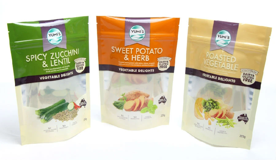 berdiri kantung untuk makanan