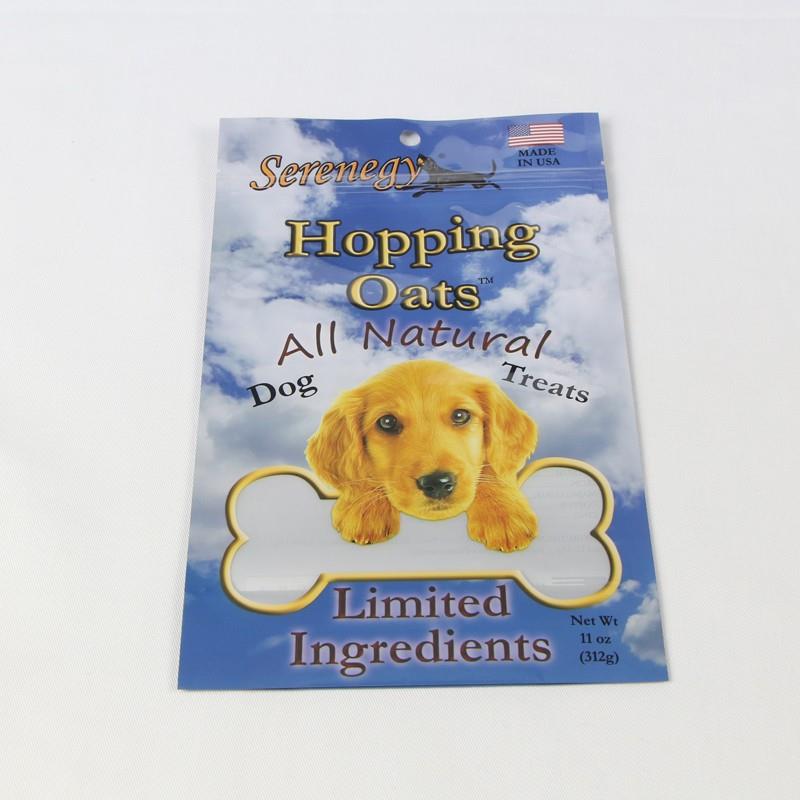 Beg Pembungkusan Makanan Binatang Dengan Beg Makanan Anjing Zipper Pet Food Packaging Bag With Zipper Dog Food Bags