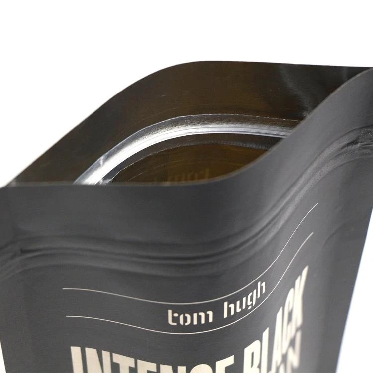 Kraft Paper + VMPET Berdiri Pouch Dengan zip Kraft Paper+VMPET Standing Up Pouch With zipper