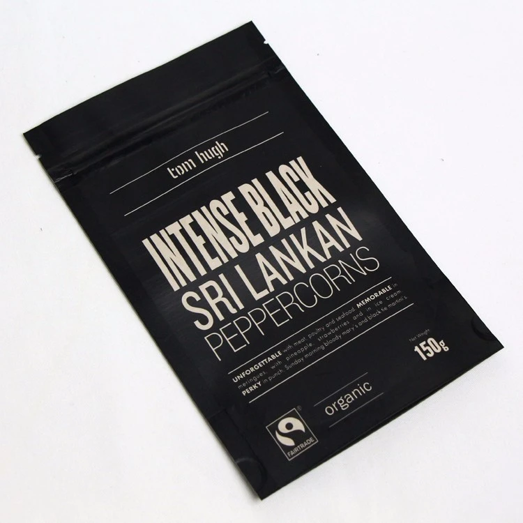 Kraft Paper + VMPET Berdiri Pouch Dengan zip Kraft Paper+VMPET Standing Up Pouch With zipper