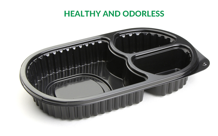 3 compartment food container