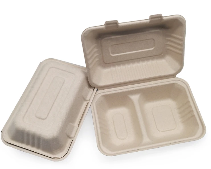 clamshell paper food container