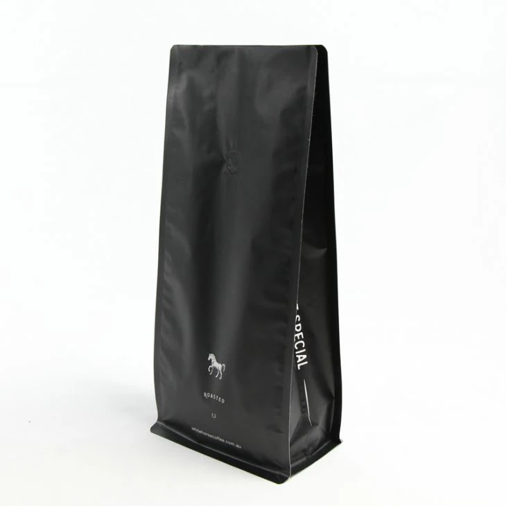 Aluminium Foil Coffee Bag Dengan Valve 8 Side Sealed