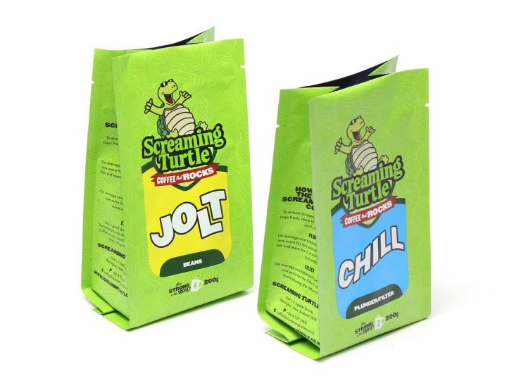Aluminium Foil Side Gusset Food Box Pouch