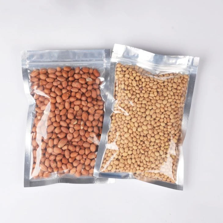 Lain-lain Bahagian Aluminium Foil Tiga Side Seal Nut Bag