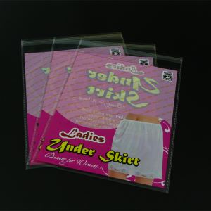 Garment Self-adhesive Plastic Printing Clear Opp Bag