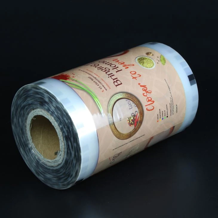 Custom Design Printing Logo Hot Sealing Film For Food Container