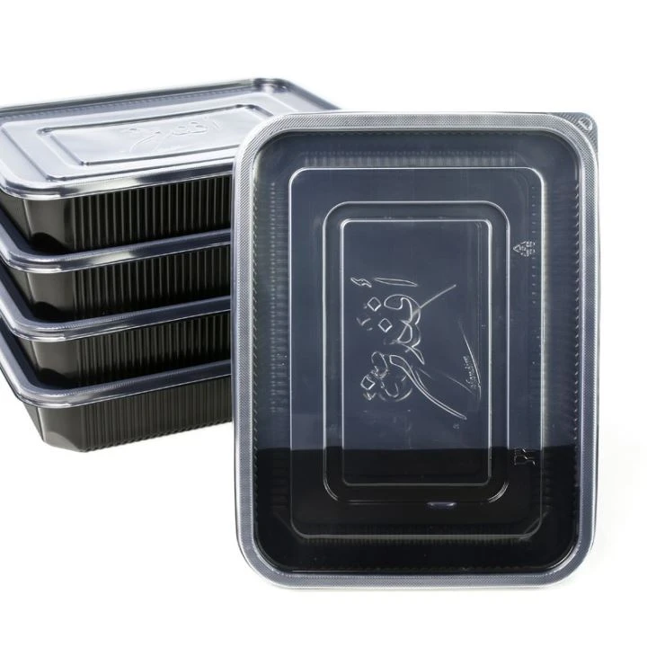 PP Plastic Box Plastic Material 1000ml Disposable Plastic Food Container