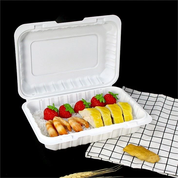 Kilang Harga Bawa Pulang Pembungkusan Kotak Makanan Microwaveable Clamshell Ambil Bekas Makanan Sekali Pakai Plastik