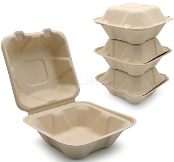 Bekas Makanan Bagasse Untuk Pergi