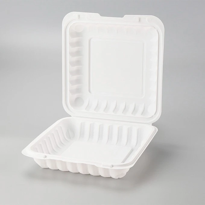 Clamshell 9x9 Inci MFPP To Go Container