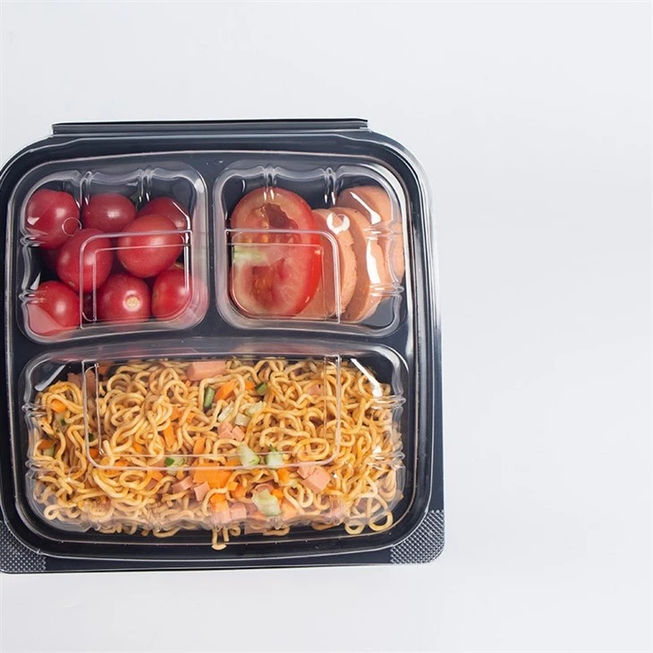 Disposable Bento Boxes 3 Compartment