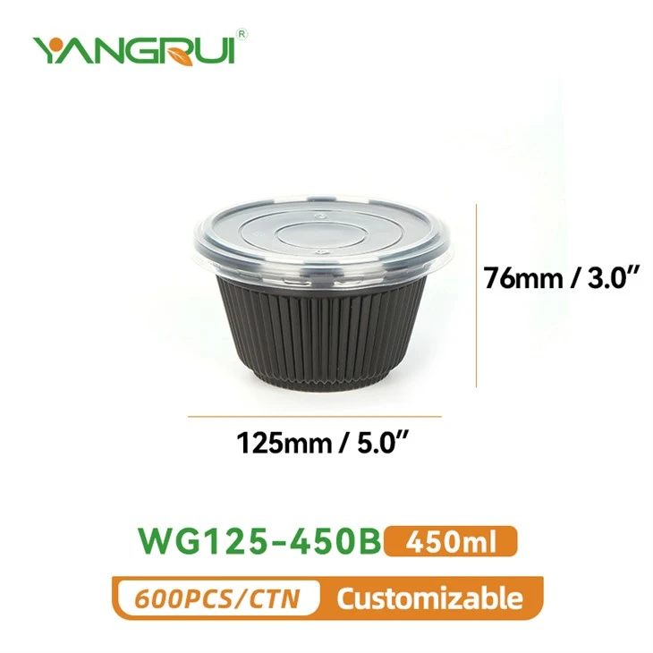 Mangkuk Plastc Pakai 450ml