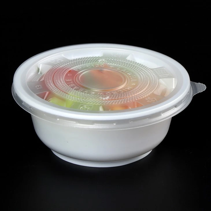Bekas Penyimpanan Makanan Bulat Plastik