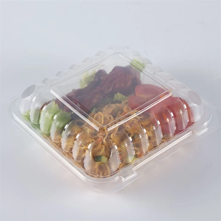 Plastik Lutsinar Kotak Bento Sekali Pakai