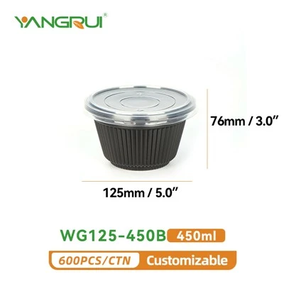 Mangkuk Plastc Pakai 450ml