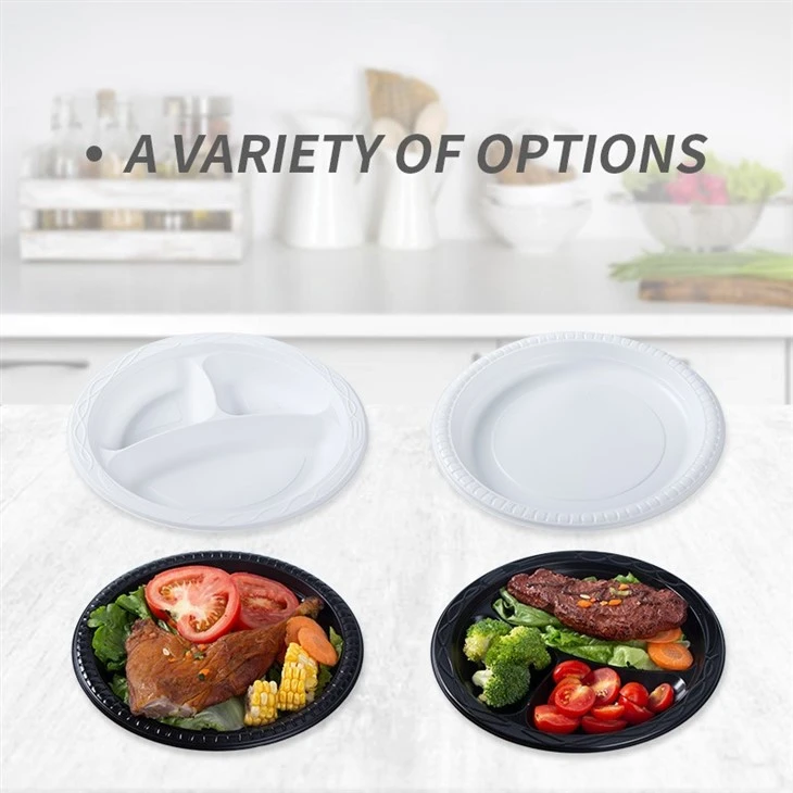 3 Compartment Plastic Plates suppliers