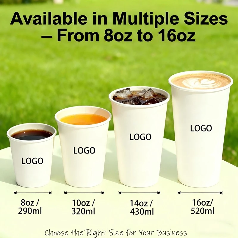 Custom Logo Paper Cups