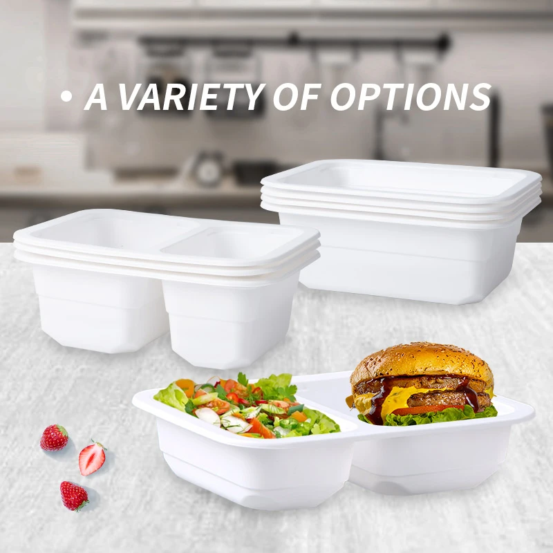 plastic food compartment trays