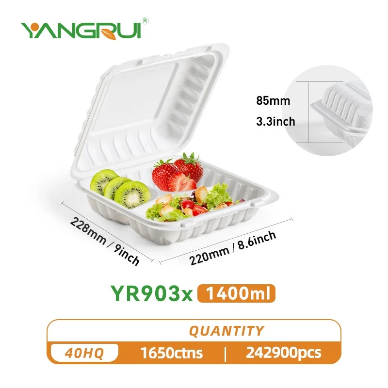 Clamshell Take-Out Food Box Clamshell Take-Out Food Box