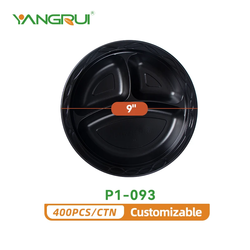 3 compartment plastic plates 3 compartment plastic plates