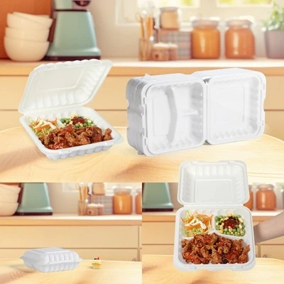 White To-go Containers high quality